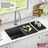 27” Undermount 16 Gauge Workstation Kitchen Sink Single Bowl with WorkFlow™ Ledge and Accessories